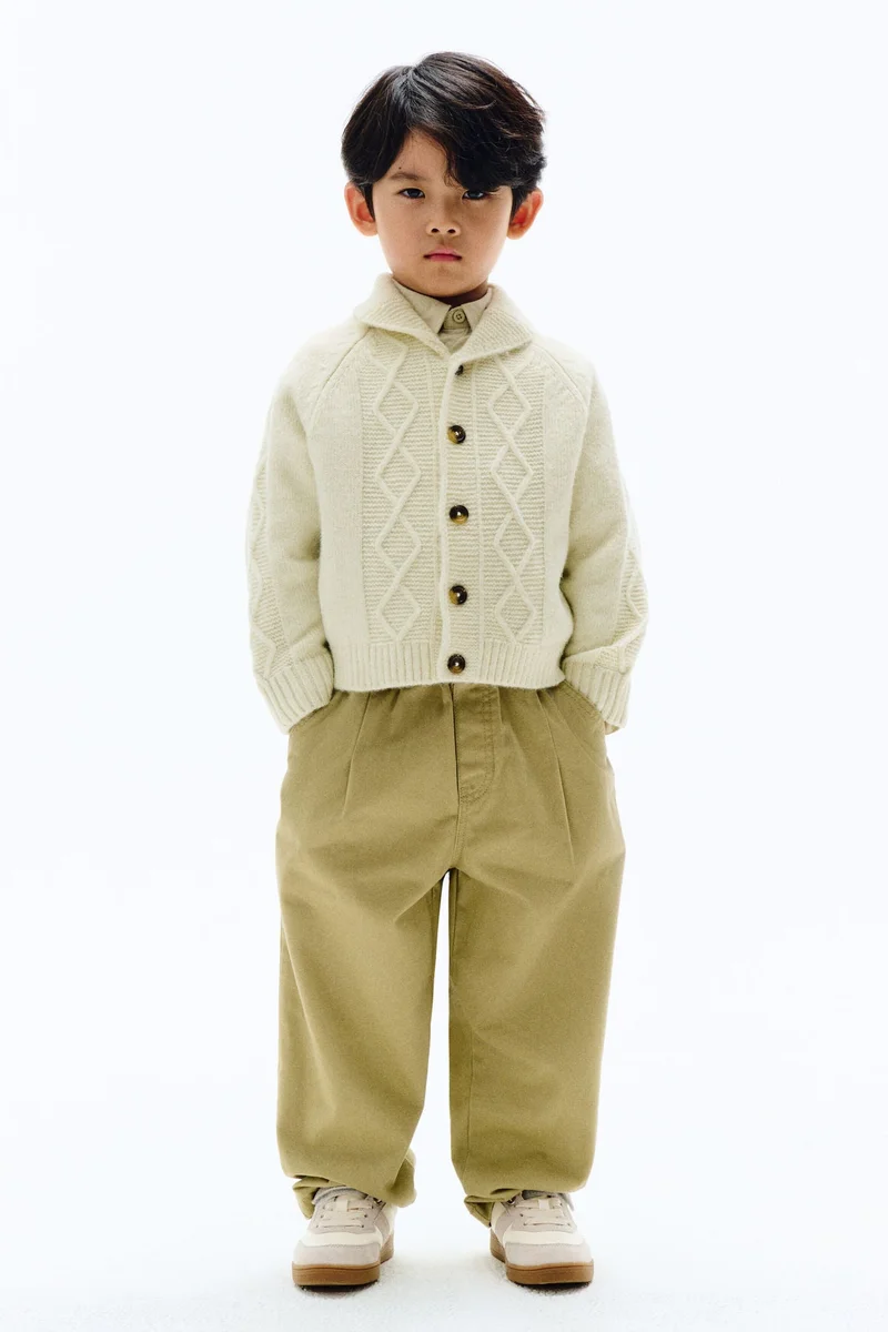 اتش اند ام قميص من التويل بقصّة فضفاضة